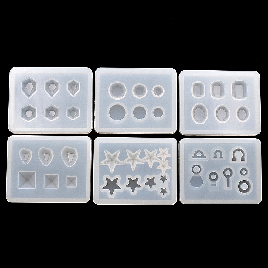 Nail Art Emerald - SNASAN かわいいビーズシリコンモールドイヤリング手作り DIY ジュエリーメイキングネイルアート素敵なビーズ樹脂シリコンモールド