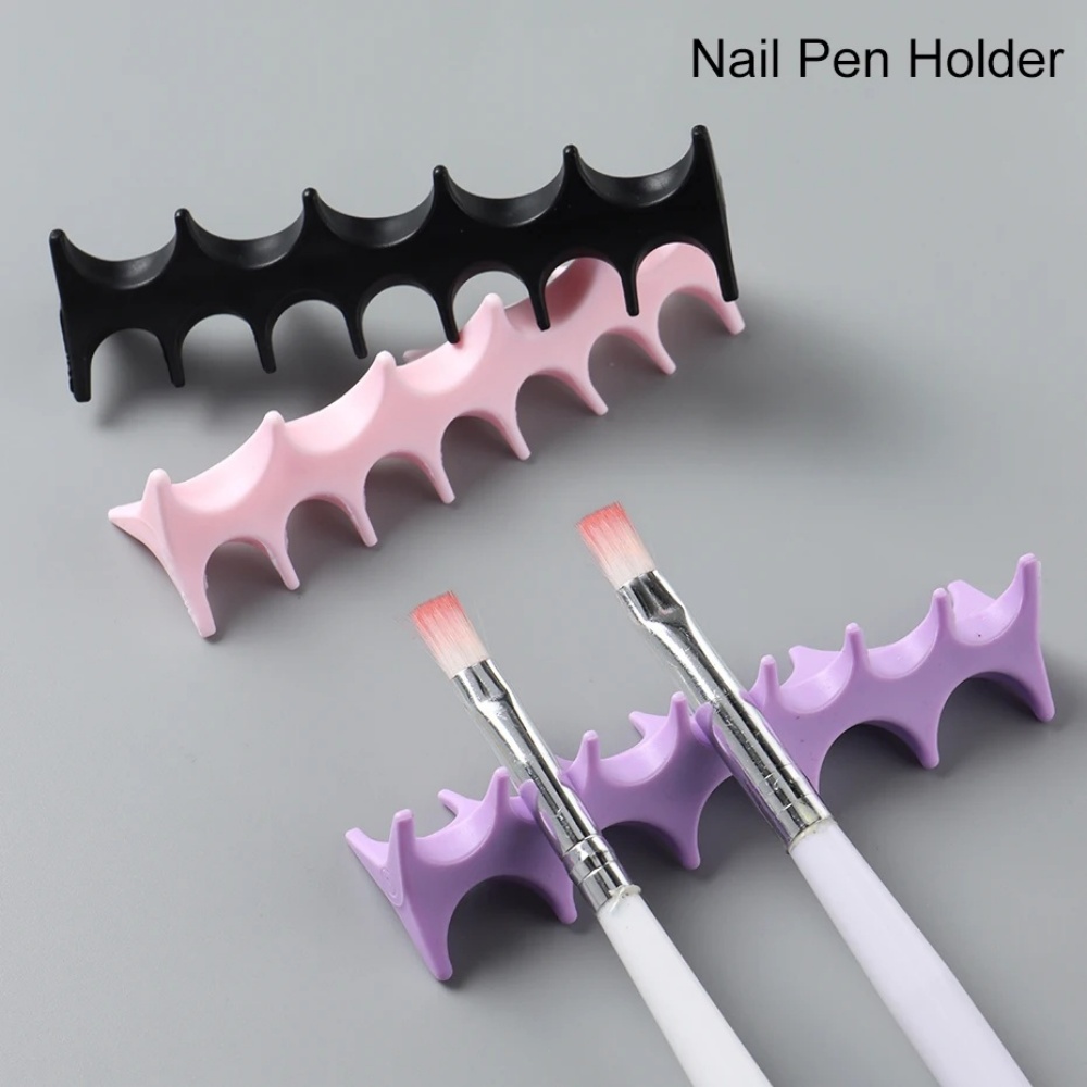 シリコンネイルアートペンホルダー UVジェルブラシディスプレ - Nail Art Rame のレビューと価格