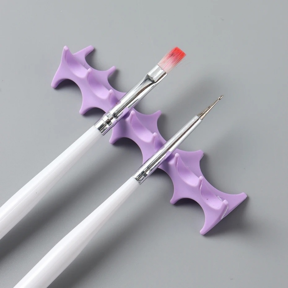 シリコンネイルアートペンホルダー UVジェルブラシディスプレ - Nail Art Rame のレビューと価格
