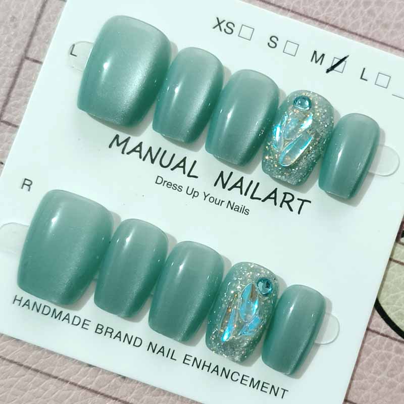 10枚入り レディース ハイファッション シャンパン キャッ - Nail Art Eye Cat のレビューと価格