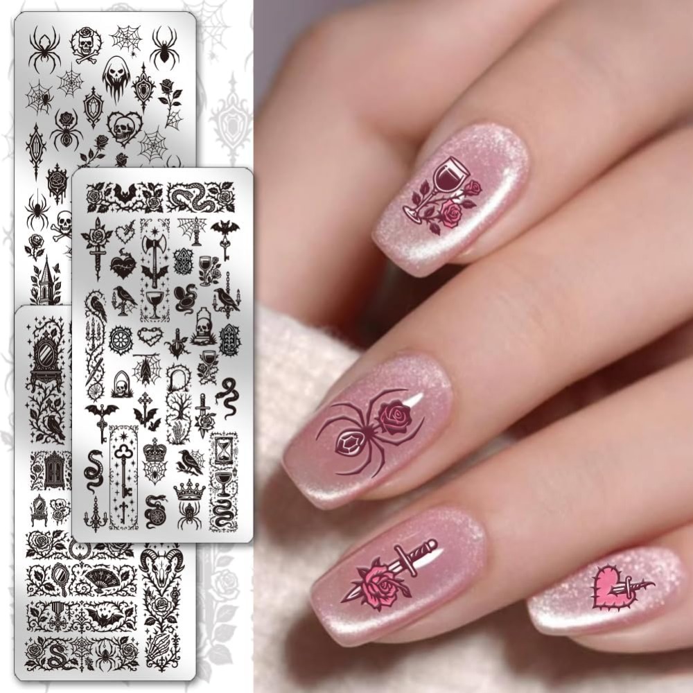 ステンレス鋼 DIY ネイルアートテンプレート テンプレート - Nail Stamping Plate のレビューと価格
