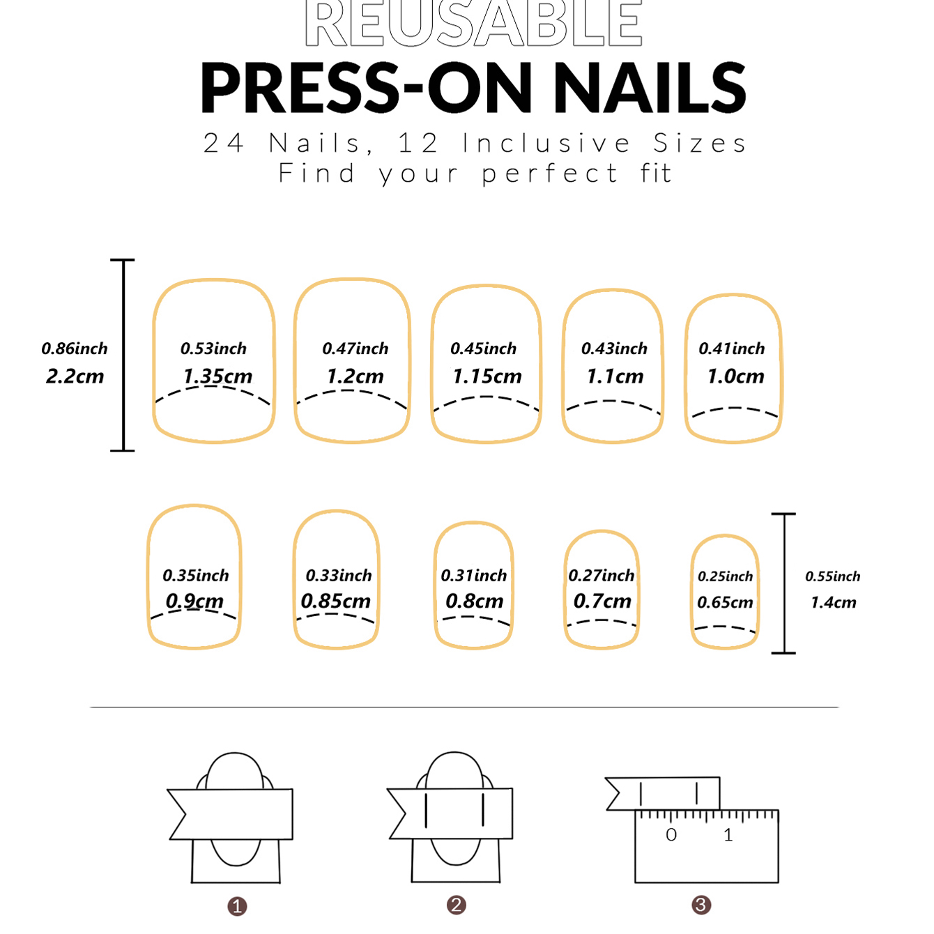 24枚入り ソリッドカラー ワインレッドデザイン 付け爪 シ - Nail Art Red Wine のレビューと価格