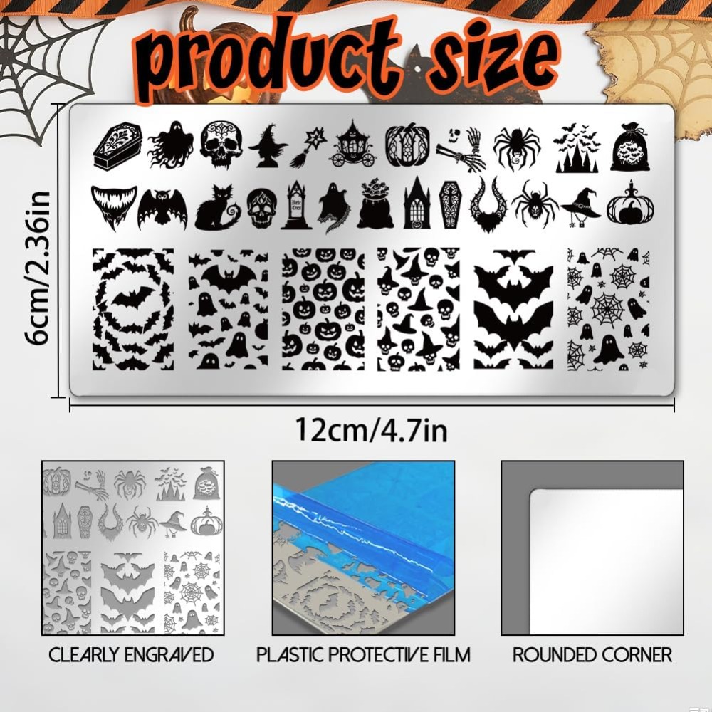 ステンレス鋼 DIY ネイルアートテンプレート テンプレート - Nail Stamping Plate のレビューと価格