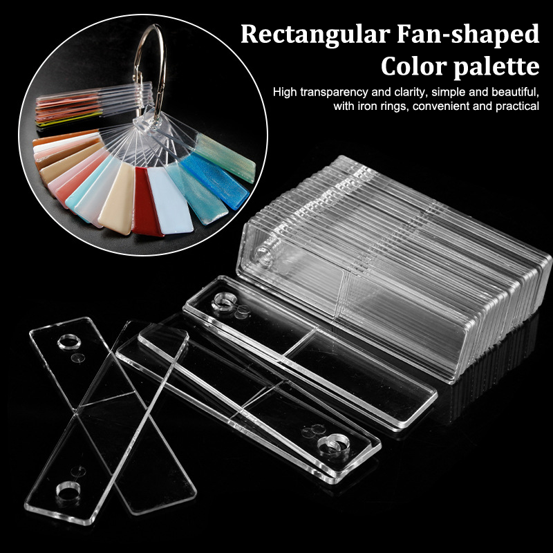 長方形フェイクネイルアートディスプレイ見本UVジェルネイルチ - Nail Stamping Plate のレビューと価格