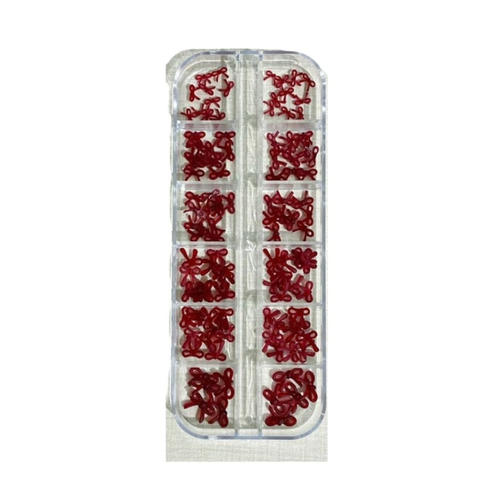 ワインレッドネイルアートデコレーション バーガンディネクタイ - Nail Art Burgundy のレビューと価格