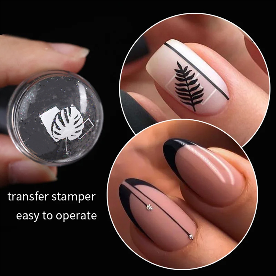 ネイルスタンピングプレートピュアクリアゼリーネイルアートスタ - Nail Stamping Plate のレビューと価格