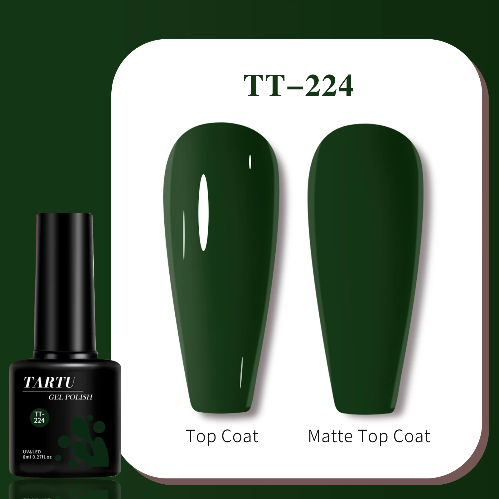 Tartu-半永久的なジェルネイルポリッシュ,肌色,UVおよ - Nail Art Burgundy のレビューと価格