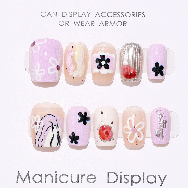10枚入り 韓国風 レディース＆ガールズ キュートな青いハー - Nail Art Eye Cat のレビューと価格